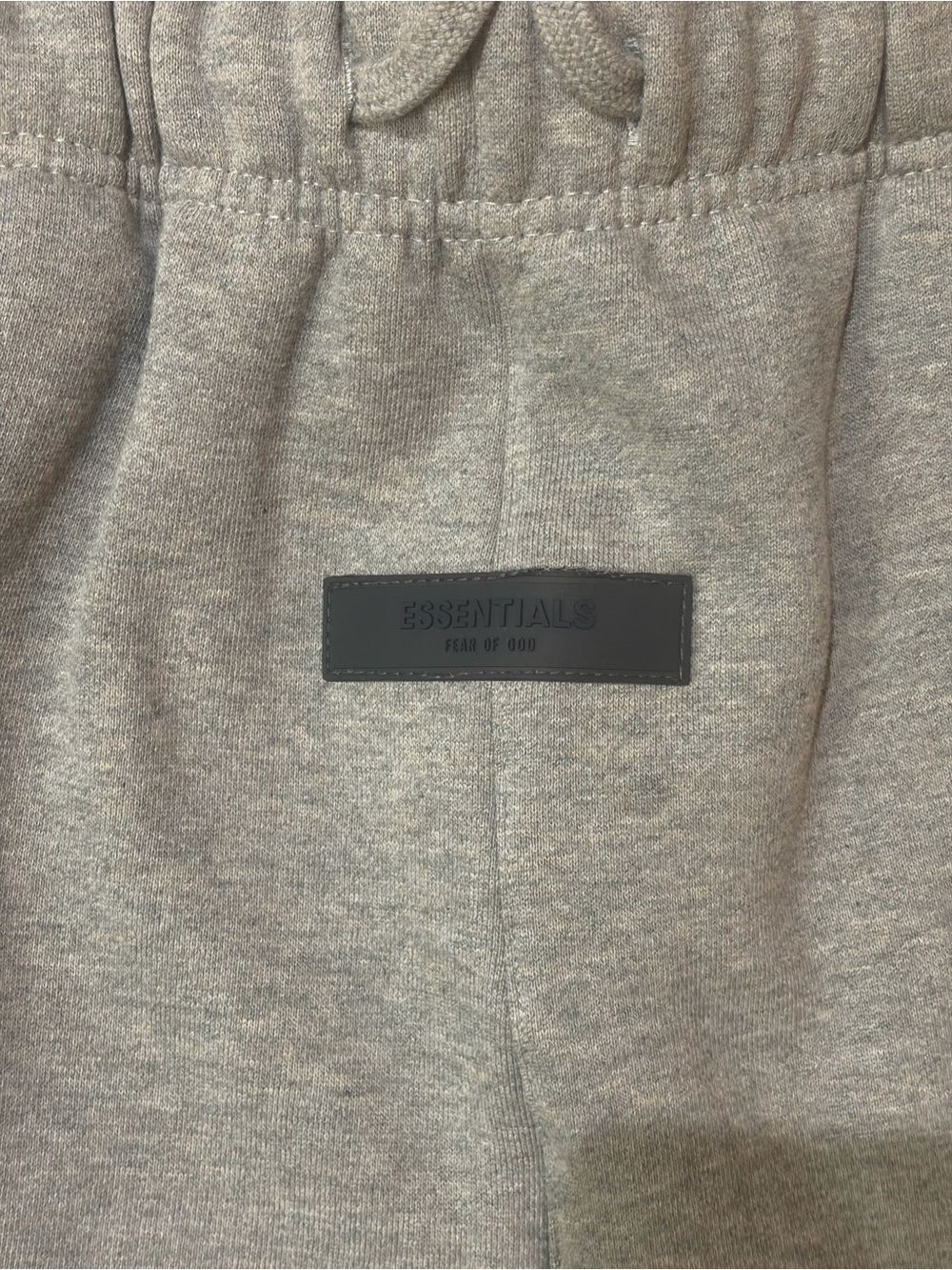 Essentials Men's Heather Gray Athletic Sweat Shorts - Picture 5 of 6